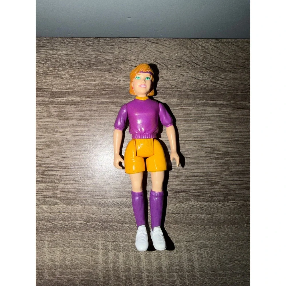 Vintage Fisher Price Loving Family jogging workout mom Purple Outfit 1990s